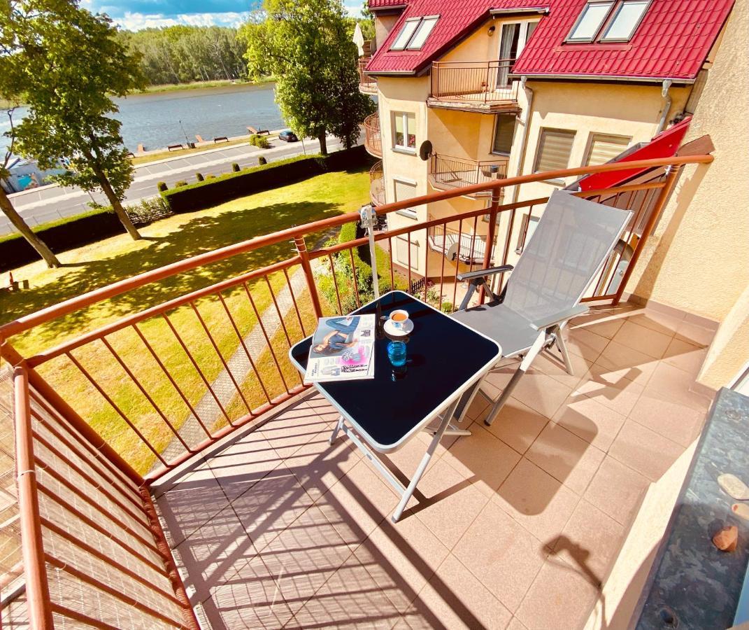 Sonnige Maisonette-Wohnung Mit Blick Auf Die Bucht Dziwnów Esterno foto